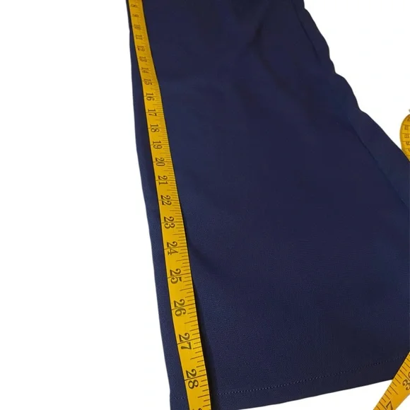 Women’s Dressy Navy Sleeveless Jumpsuit - Picture 10 of 12